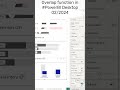 overlap function in powerbi desktop 02 2024 🔥