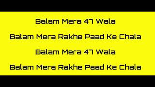 Balam Ka System (Lyrics) | Fazilpuria & Afsana Khan Ft. Bushra |Avvy Sra| Shree Brar |Lyrics Doctorz