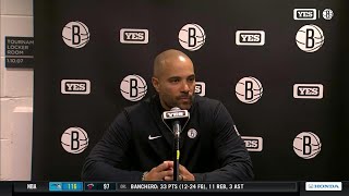 Head Coach Jordi Fernández on the Nets performance against the Hawks