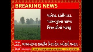 Banaskantha Unseasonal Rain | બનાસકાંઠામાં કમોસમી વરસાદ, ખેડૂતોમાં ચિંતા