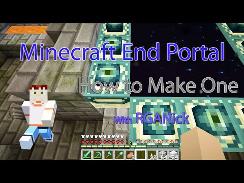 Minecraft | HOW TO MAKE AN END PORTAL (1.8) Minecraft | HOW TO MAKE AN END PORTAL (1.8)