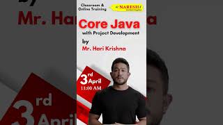 Core Java Training by Mr. Hari Krishna | Naresh IT