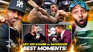 Khabib vs McGregor Press Conference (Reaction) THIS WAS WILD!!!