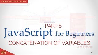 Javascript Tutorial for Beginners#5-concatenation of strings and numbers