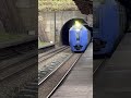 トンネルの間の駅を特急北斗が通過／室蘭本線の崎守駅 shorts