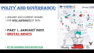 1.Digital_rights|polity_and_governance|January_2022|part_1|Vision_IAS| #upsc #ias