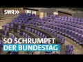 Wahlrechtsreform kurz erklärt | SWR Aktuell