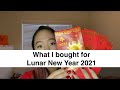 What I bought for Lunar New Year 2021 | Pearl River Mart, Lego, Baccarat