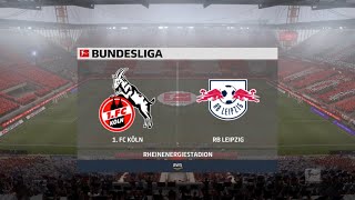 FIFA 21 - FC Koln VS RB Leipzig - Bundesliga Match Prediction Gameplay