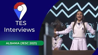 TES Interviews: Anna Gjebrea (Junior Eurovision 2021 - Albania)