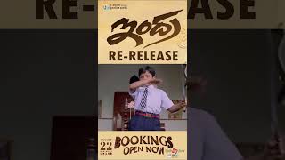 Indra Re-release Teaser | Megastar Chiranjeevi | B Gopal | Ashwini Dutt | Political Fire