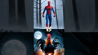 Spider Man Vs Rooster 🐔#shorts #youtubeshorts #spiderman #rooster #short