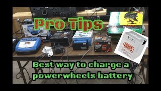 Power wheels ride on- charging tips and tricks: How to video