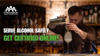 Alcohol Server Certificate Training - AAA Food Handler