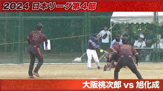 2024　日本リーグ第４節　熊本大会　大阪桃次郎vs旭化成　解説：植田：山内