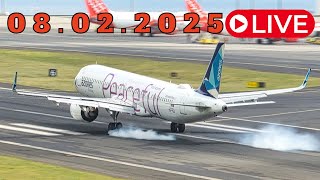 LIVE ACTION From Madeira Island Airport 08.02.2025