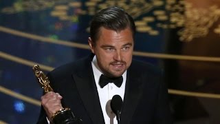 OSCARS 2016 | Leonardo DiCaprio's Winning Speech for Best Actor Oscar for 'The Revenant'- Full Video
