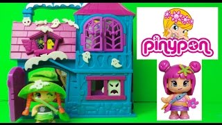 Latest Ghost and witch Pinypon Haunted American Dolls House Unboxing