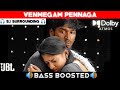 VENMEGAM PENNAGA SONG | 5.1 BASS BOOSTED | U1 | DOLBY ATMOS | JBL | 5.1 SURROUNDING | NXT LVL BASS