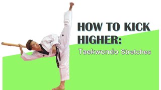 How to kick higher: Taekwondo Stretches