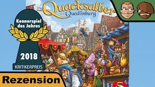 Quacksalber (Kennerspiel des Jahres 2018) - Brettspiel - Review