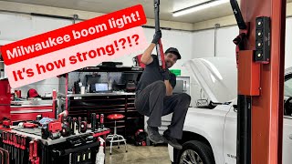 Milwaukee M18 boom light. Initial thoughts \u0026 review