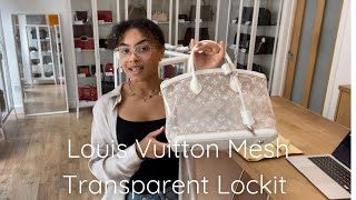 Louis Vuitton Transparent Mesh Lockit Review