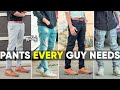 STYLISH PANTS That Every Guy Should Have | Pants/Jeans Fashion Guide | Saran Lifestyle