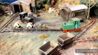 Herbst Feldbahn Busch HOf narrow gauge model railway micro layout.