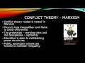 Functionalism and Conflict Theory - Education