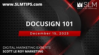 DocuSign 101 12/15