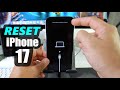 How To Reset & Restore your Apple iPhone 17 - Factory Reset