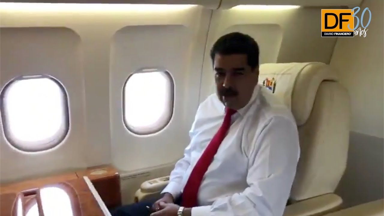 Ahora En DF: Maduro Confirmó Desde Un Avión Privado Que Participará ...