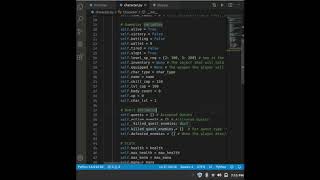 Python Text-Based Game (Part 3) - Making a character class