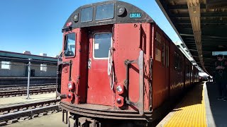 ⁴ᴷ Chasing R127-R33WF Redbird Refuse Train on the F, G and E Lines (#19336-#9319)