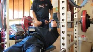 Mark Menslage Bench Press: 455 lbs. X 1-Off 2 Boards