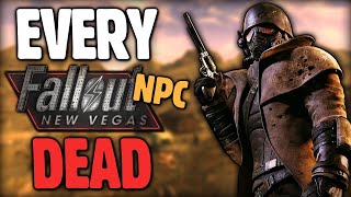 I Killed Every NPC in Fallout New Vegas