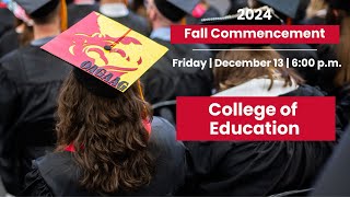 Winter Commencement December 13, 2024 (6 P.M.)