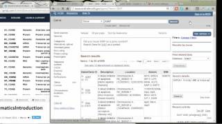 생명정보개론 제5강 파트3 - Gene database