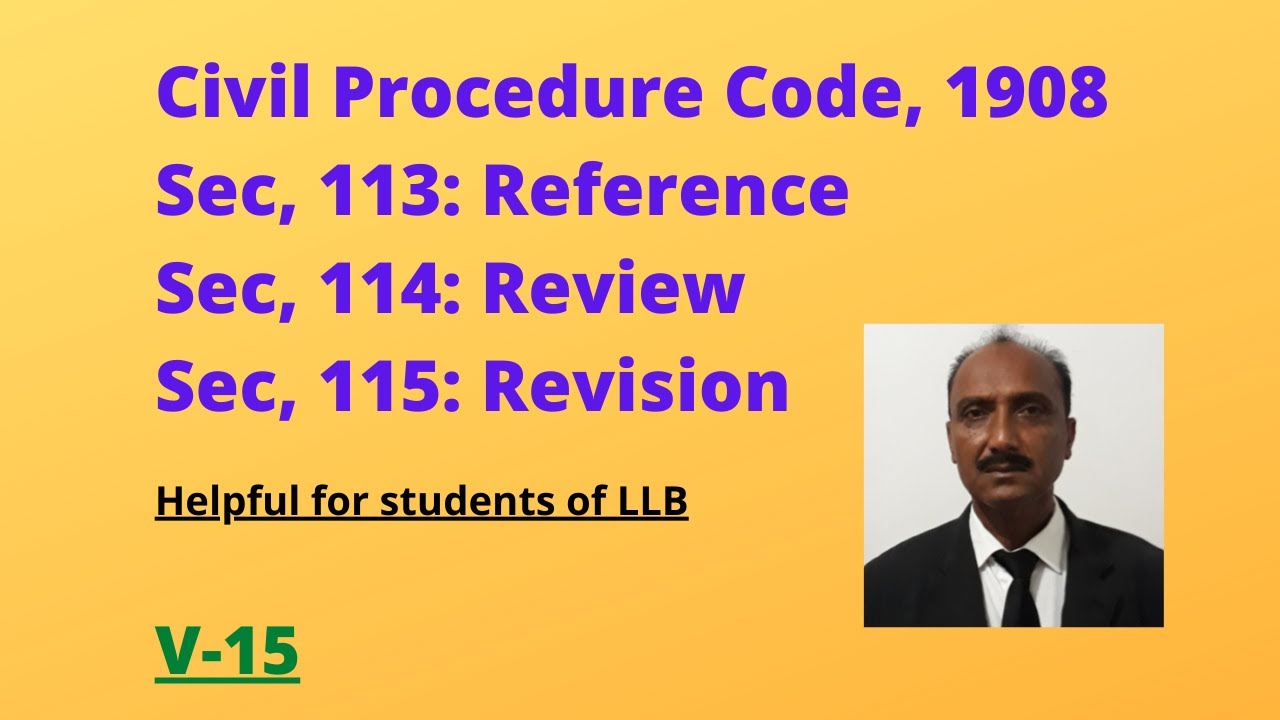 Reference Review And Revision Under CPC / Diff Between Review And ...