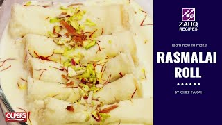 How To Make Rasmalai Roll - Chef Farah Muhammad