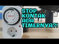 UNBOXING DAN REVIEW VETTO Stop Kontak Timer Analog - 24 Jam