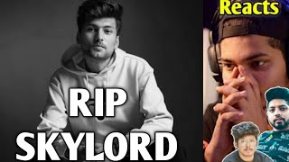 RIP SKYLORD 💔 | All YouTubers React on SkyLord Demise