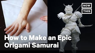 How to Make Origami Samurai From 1 Sheet of Paper