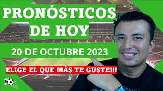 🍀⚽PRONOSTICOS DEPORTIVOS HOY 20 OCTUBRE 2023🏆Predicciones futbol Bet  play apuestas deportivas 🍀⚽