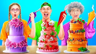 MASTERPIECE OR MESS? | The Great Cake Decorating Challenge by 123GO! FOOD