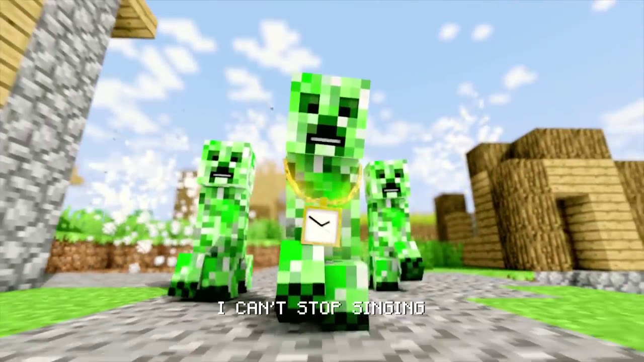 MINECRAFT CREEPER RAP Dan Bull ENDING A - YouTube