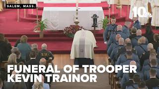 Funeral of Massachusetts State Police Trooper Kevin Trainor