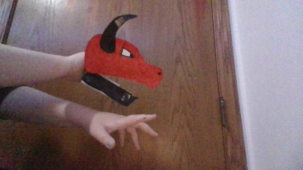 My First Dragon Puppet Youtube