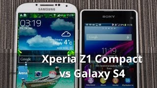 Sony Xperia Z1 Compact vs Samsung Galaxy S4